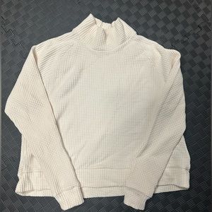 The North Face waffle sweater